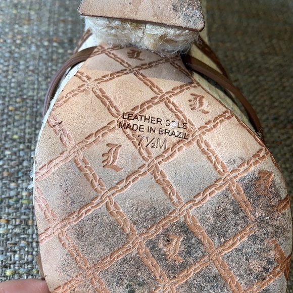 L.A.M.B. Gently Loved Open Toe Wedge Heel - Picture 8 of 9